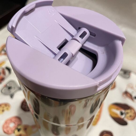 Starbucks Ombré Purple Green Silver Vacuum Insulated 20 OZ Stainless Tumbler - Picture 11 of 16